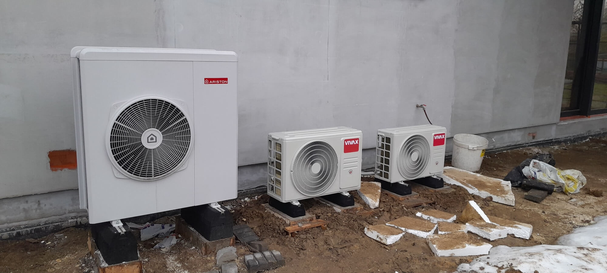 Pompa ciepła powietrze-powietrze - montaż w Rybniku